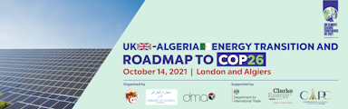 UK-Algeria Energy Transition & Countdown to COP26